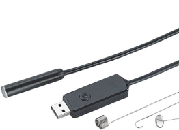 Somikon Wasserfeste HD-USB-Endoskop-Kamera mit verstärktem 7m-Kabel